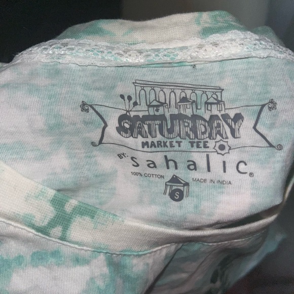 Tie dye Sahalie Saturday market tee - Picture 3 of 3